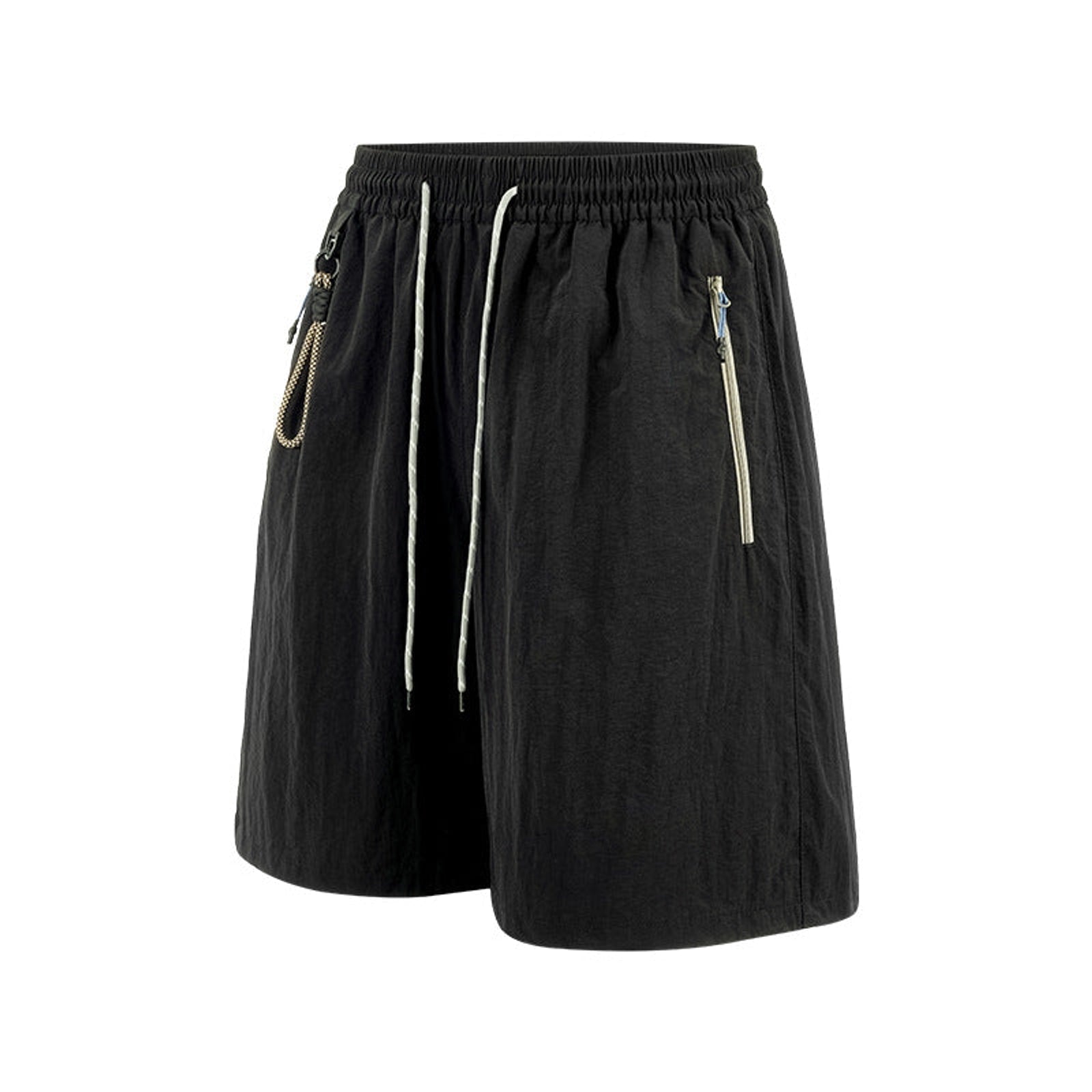 Stretch Nylon Shorts - Stretch Shorts 100% Nylon - Black