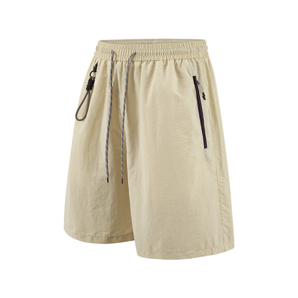 Stretch Nylon Shorts - Stretch Shorts 100% Nylon - Khaki