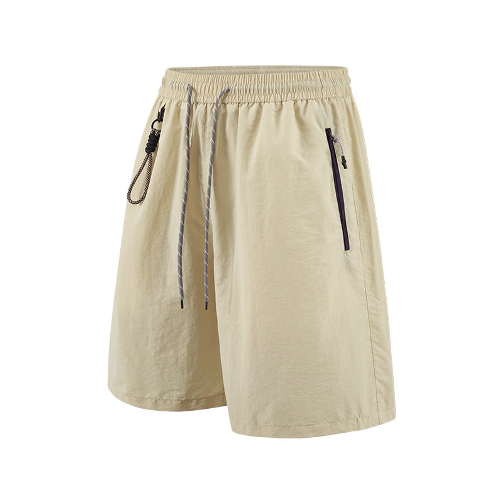 Stretch Nylon Shorts - Stretch Shorts 100% Nylon - Khaki