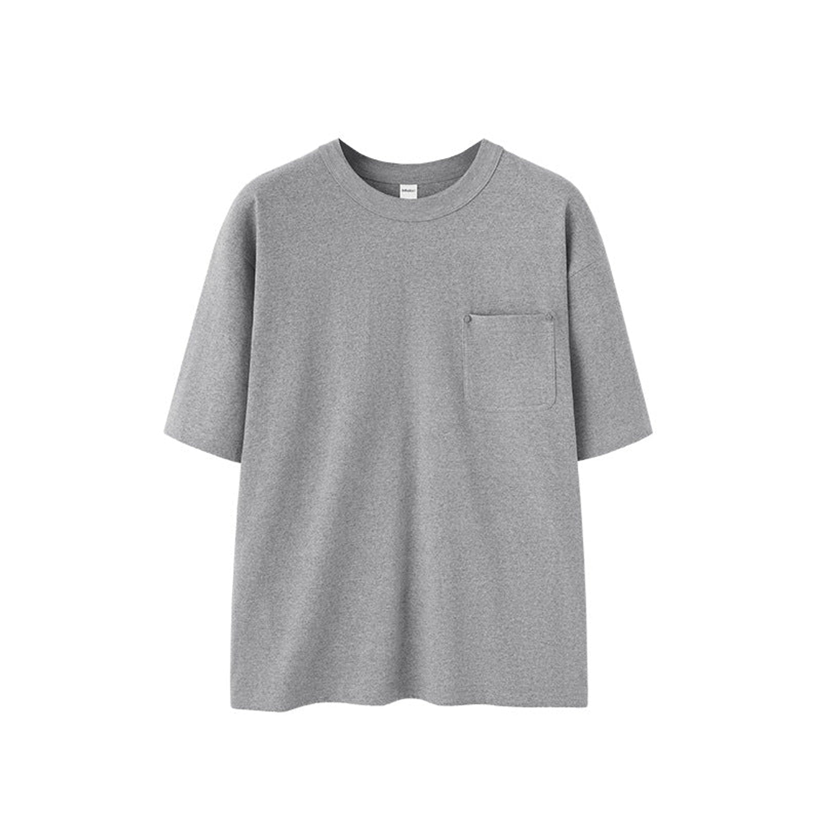 Oversized T-Shirt 100% Cotton - Light Gray