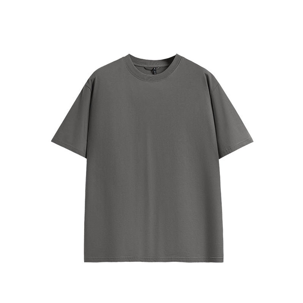 Men's Heavyweight Cotton-Blend T-Shirt - Gray