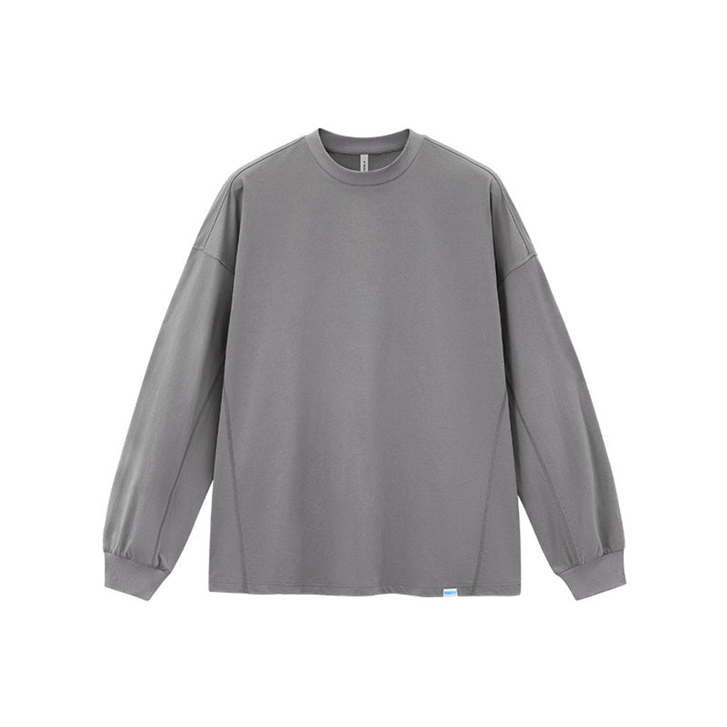 COOLMAX Long-Sleeve Base-Layer T-Shirt - Gray