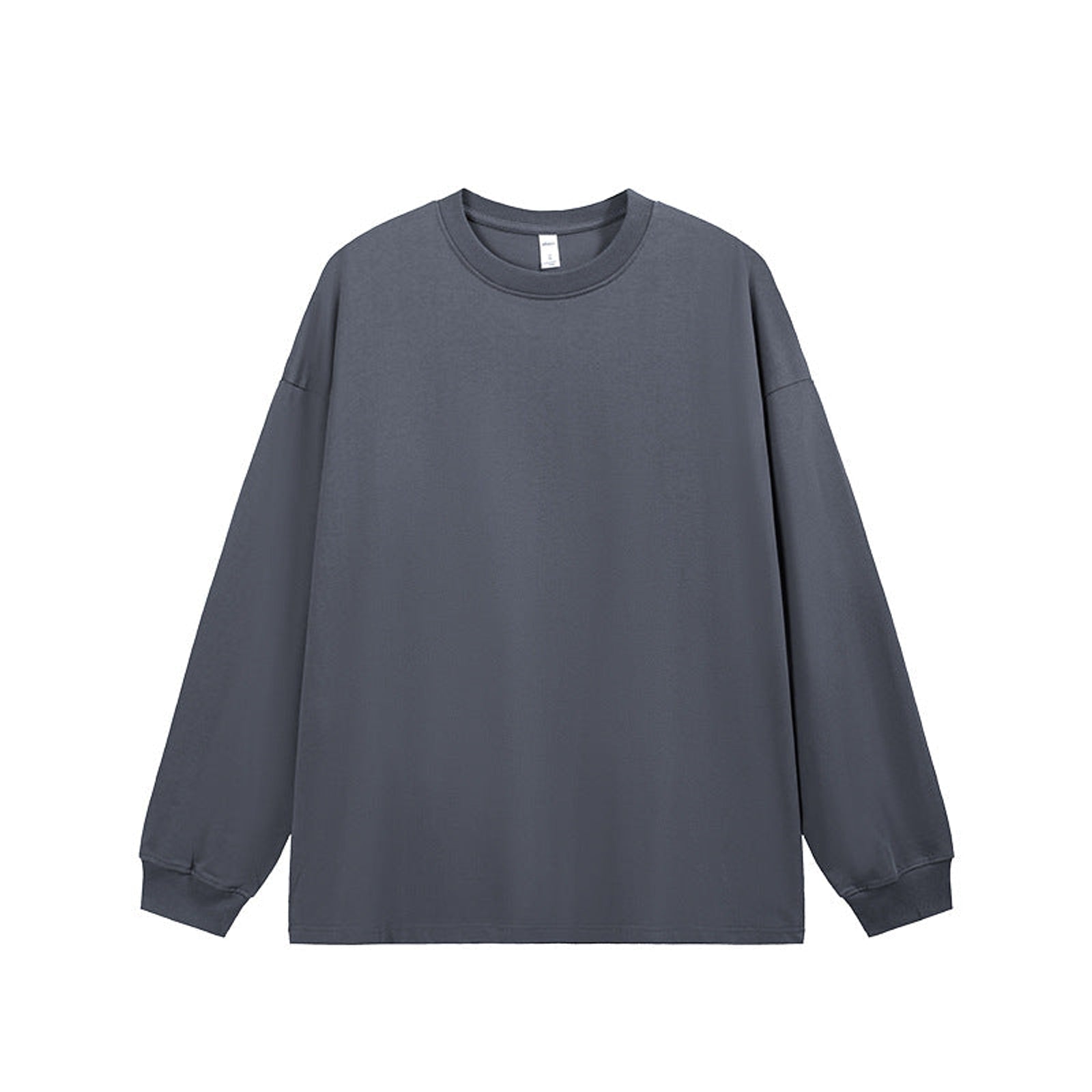 305g Heavyweight 100% Cotton T-Shirt - Dark Gray