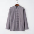 Long-Sleeve Shirt Linen Overshirt product detail