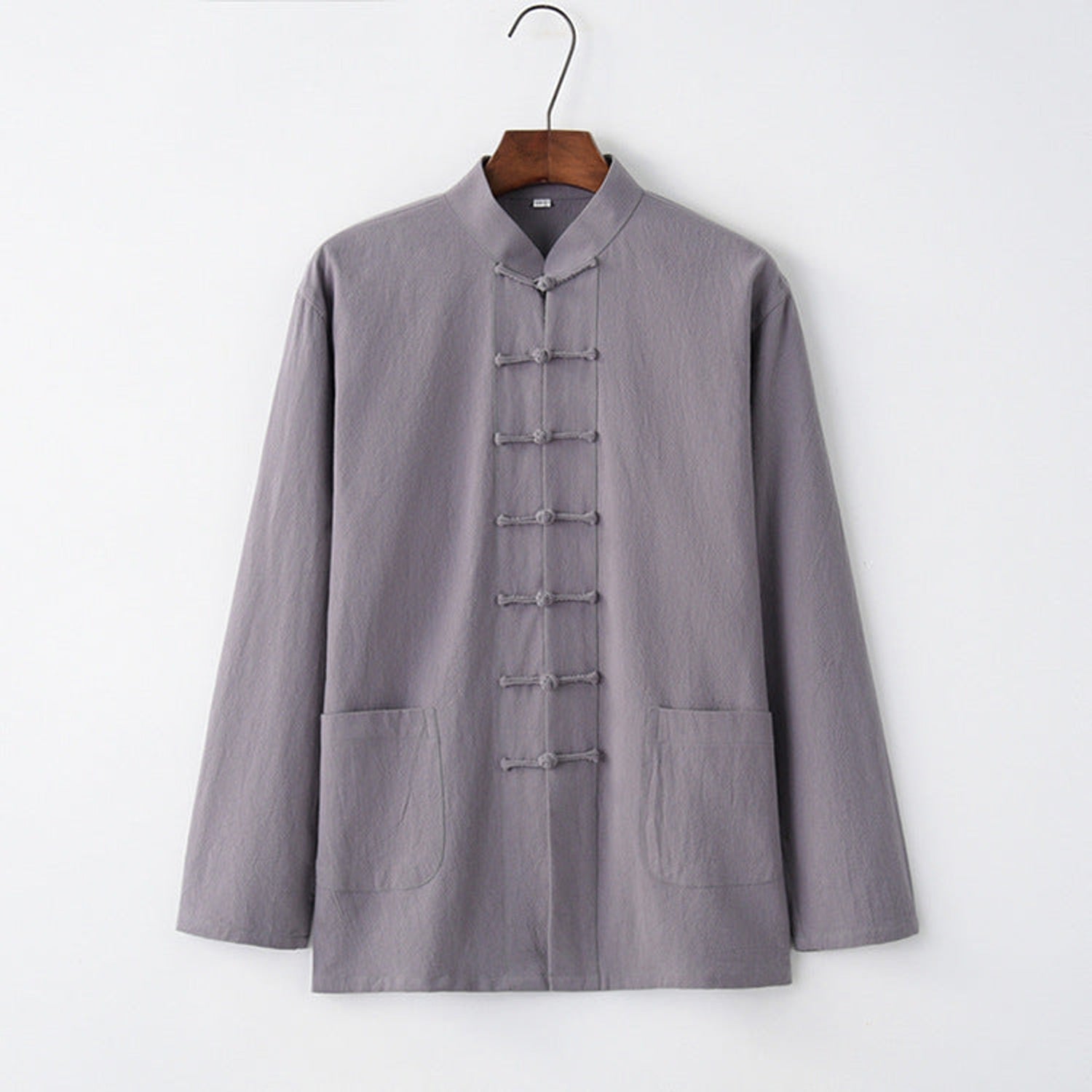 Long-Sleeve Shirt Linen Overshirt product detail