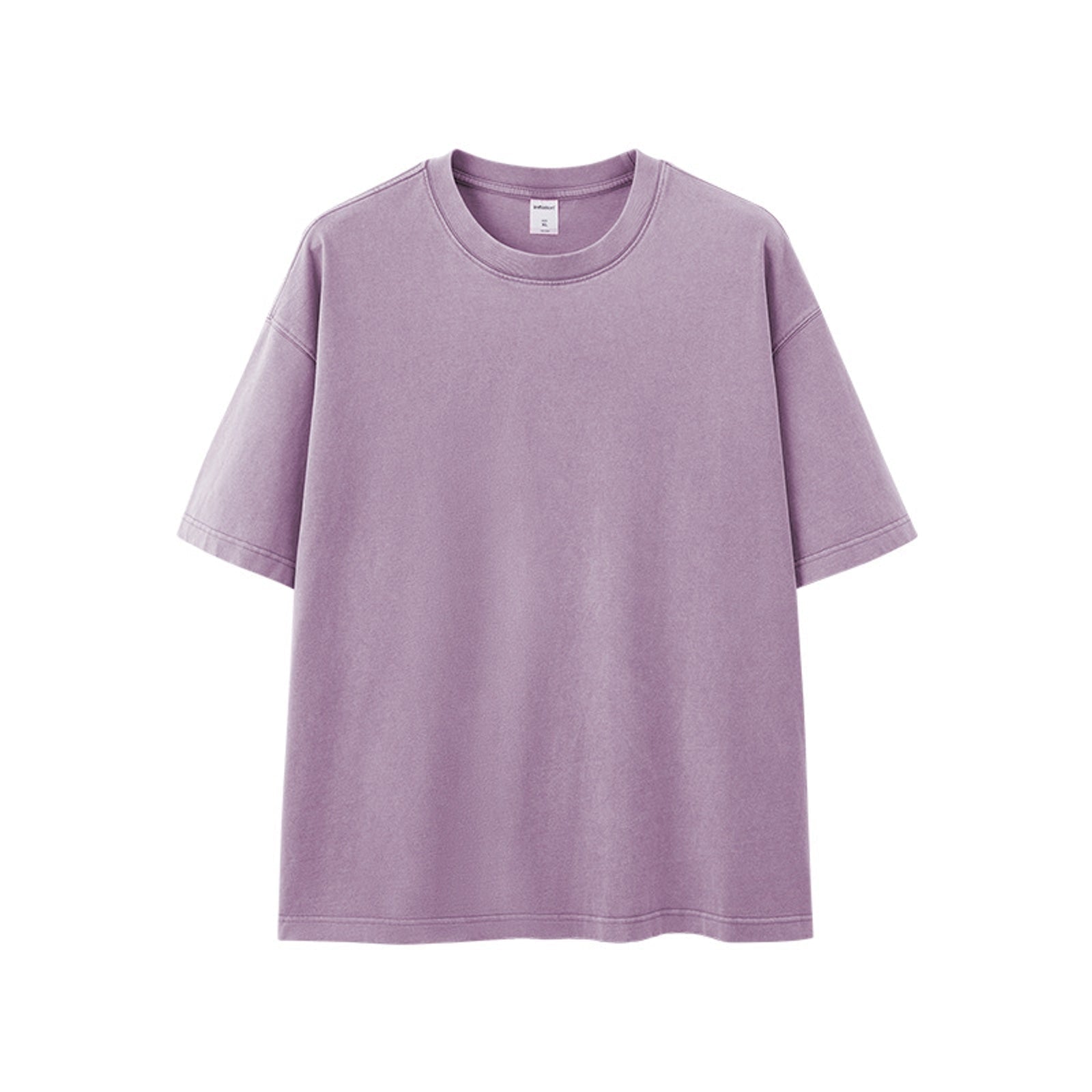 Heavyweight Cotton T-Shirt - Purple