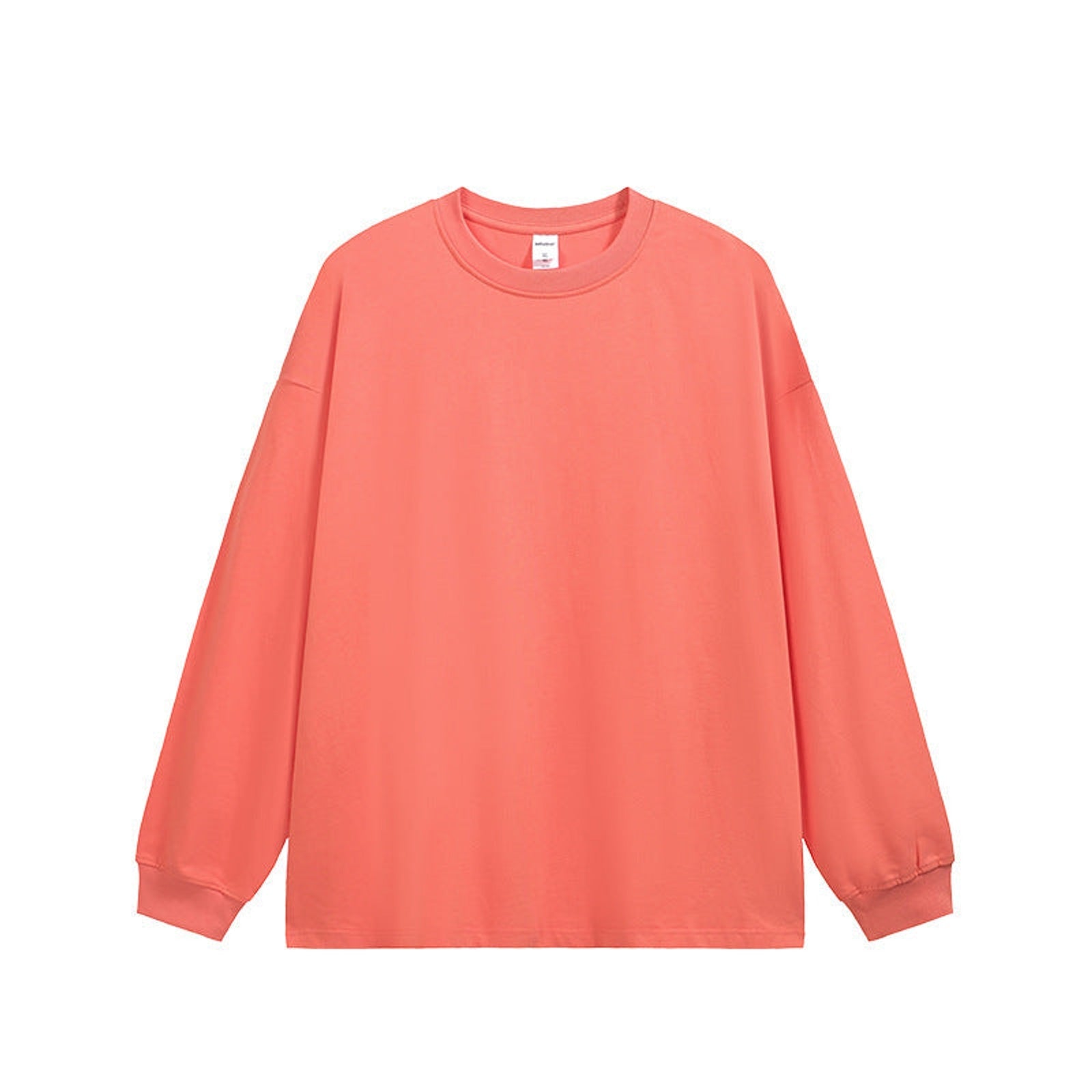 Heavyweight Long-Sleeve T-Shirt - Heavyweight T-Shirt - Red