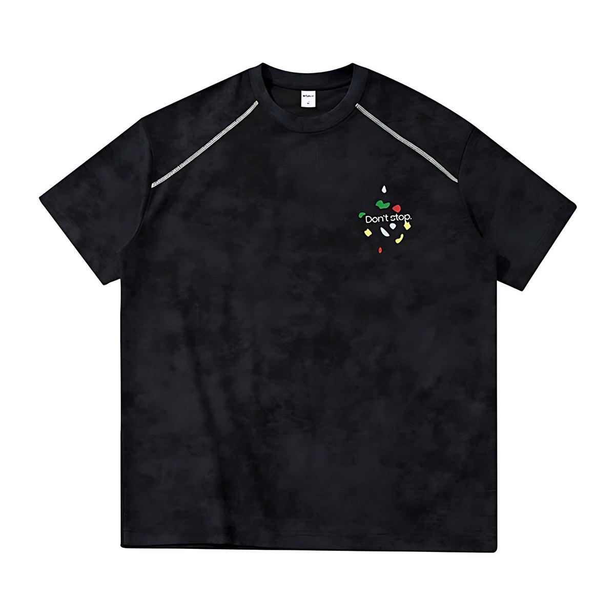 Jiezhan Menswear | Snowflake Rock-Climbing Print Short-Sleeve T-Shirt - 2026 Spring/Summer New Original Streetwear Printed Top product image