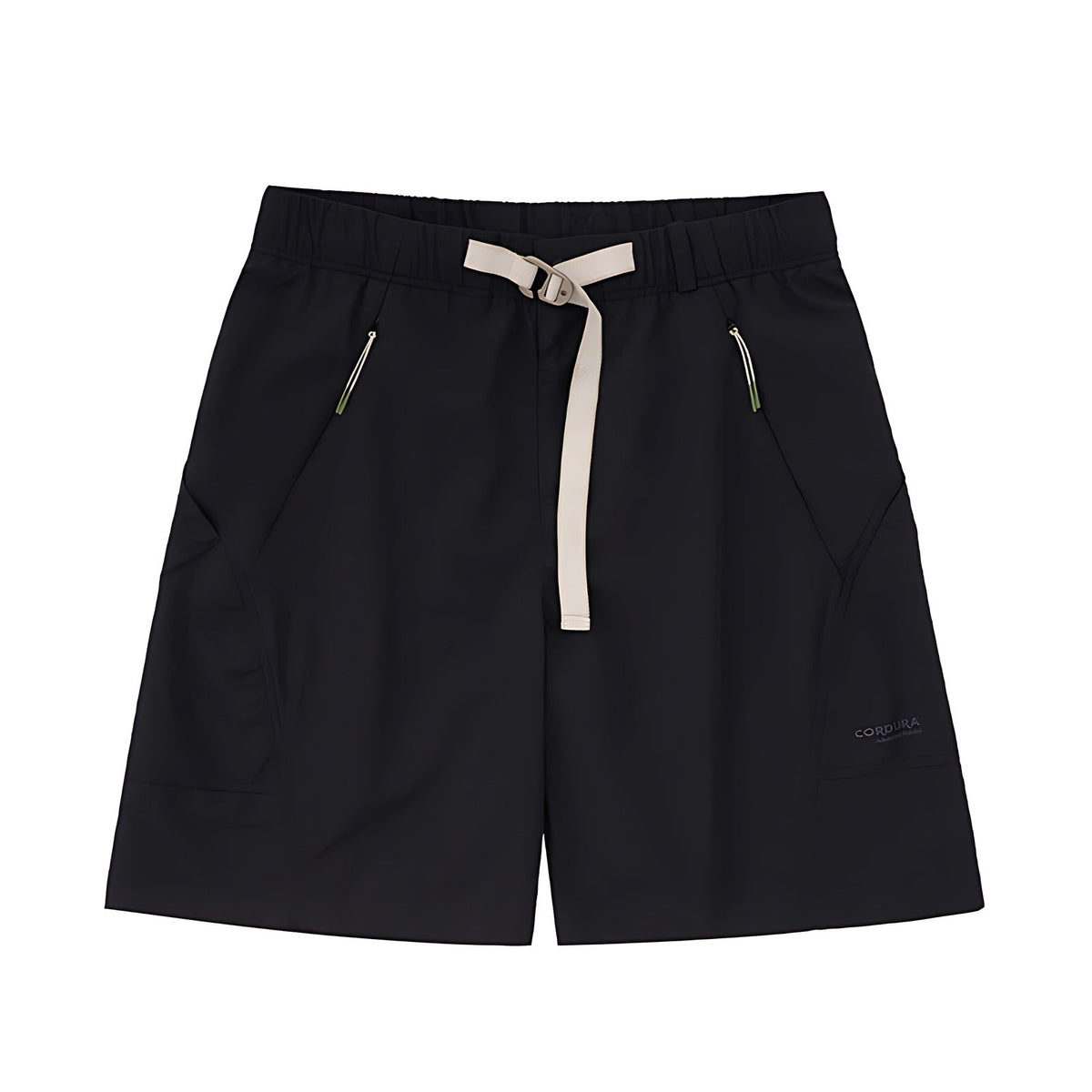 CORDURA Drawstring Cargo Shorts - Black
