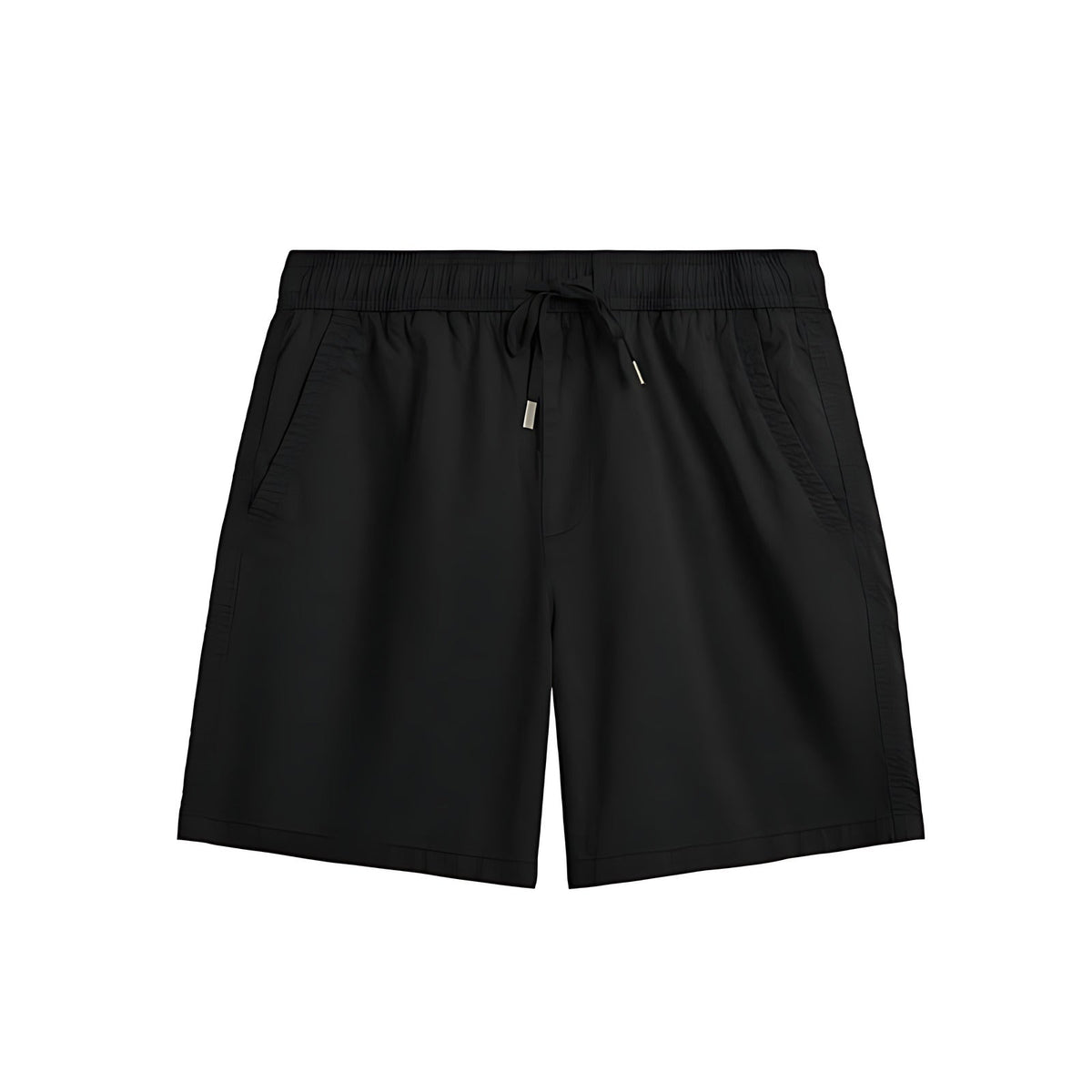 Cooling Moisture-Wicking Stretch Shorts - Black