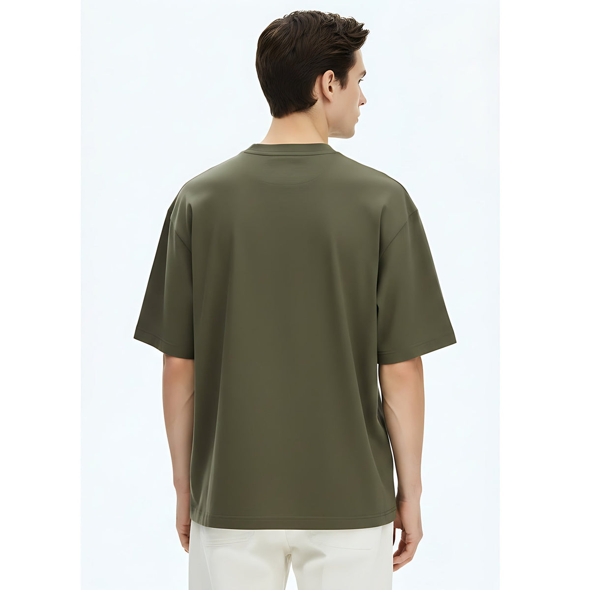 Heavyweight Cooling Performance T-Shirt on model - back view