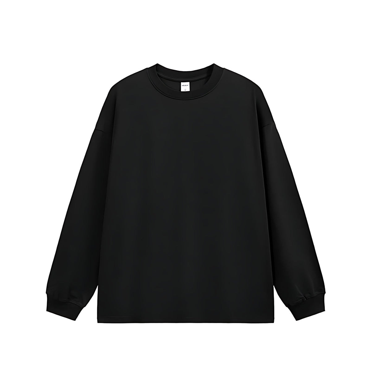 305g Heavyweight 100% Cotton T-Shirt - Black