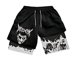 Berserk Feral Guts Gym Shorts - Sk 038