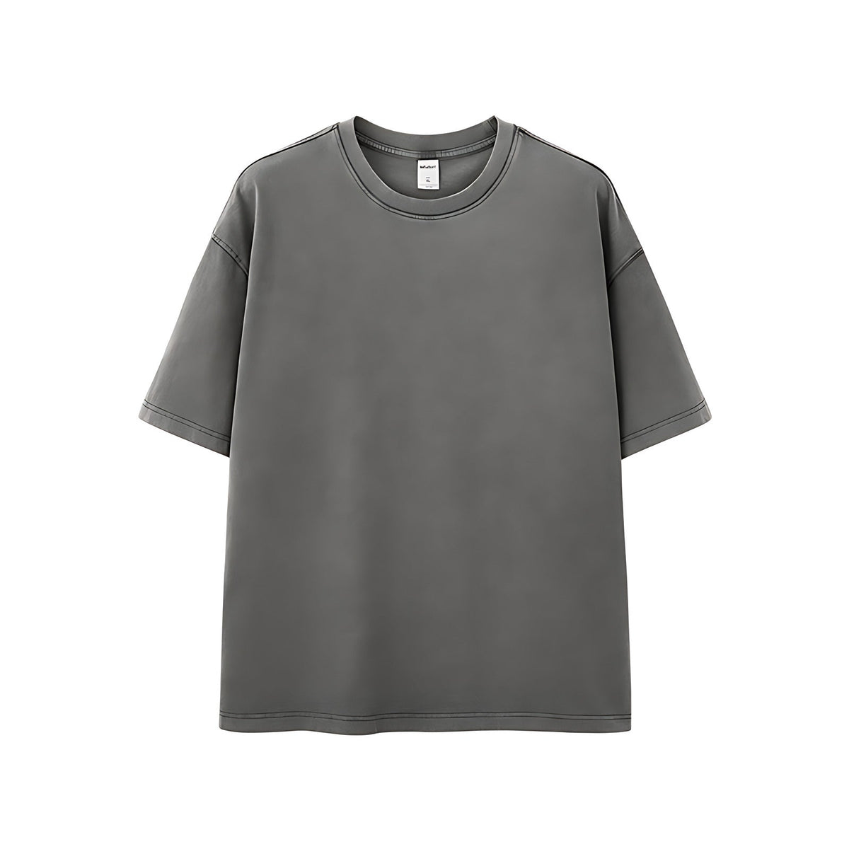 Heavyweight Cotton T-Shirt - Dark Gray