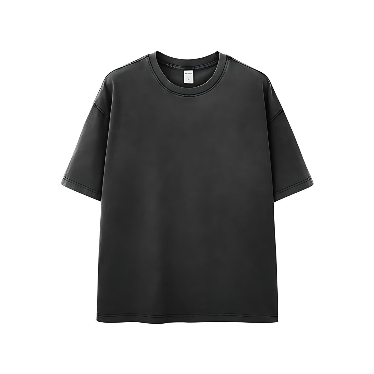 Heavyweight Cotton T-Shirt - Black