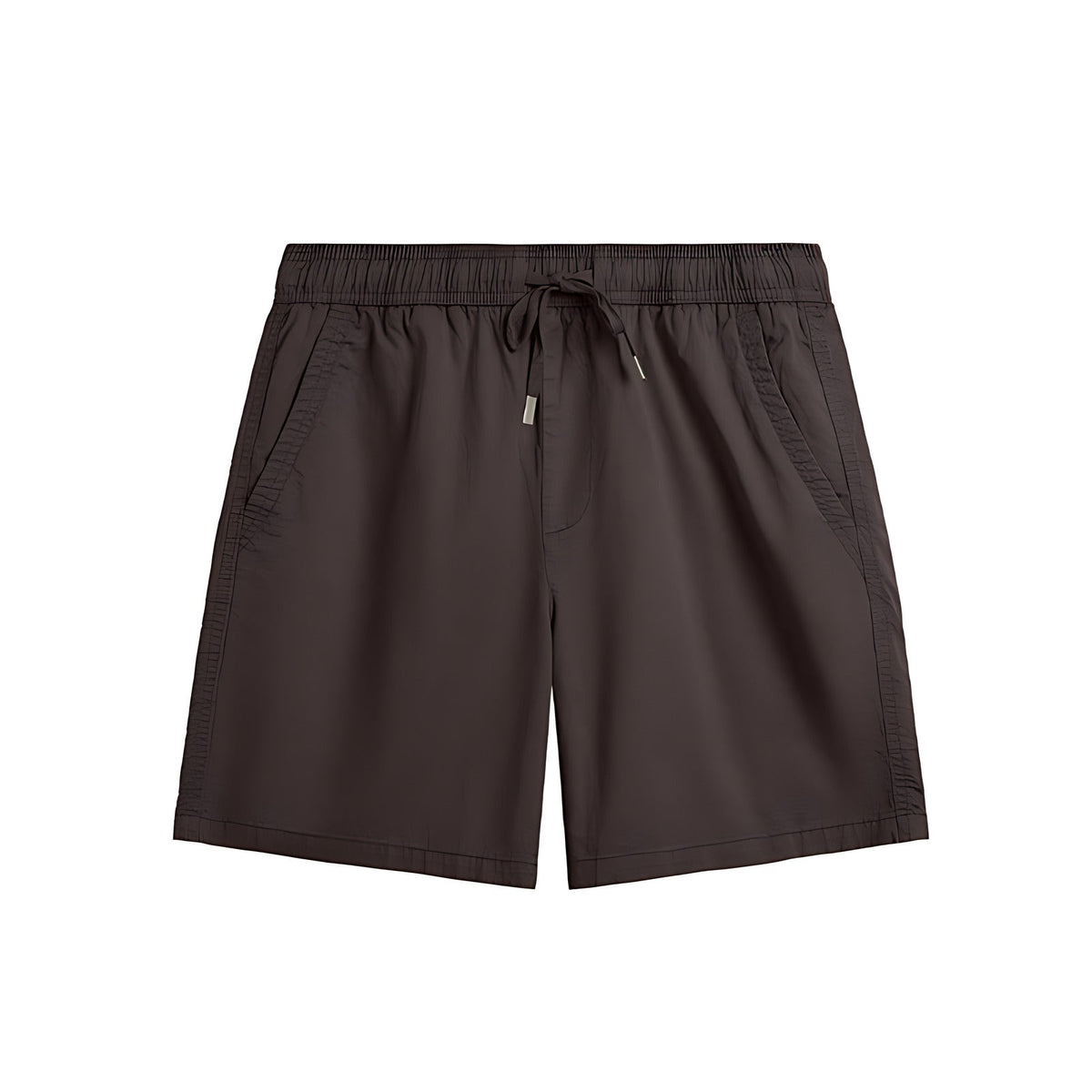 Cooling Moisture-Wicking Stretch Shorts - Brown