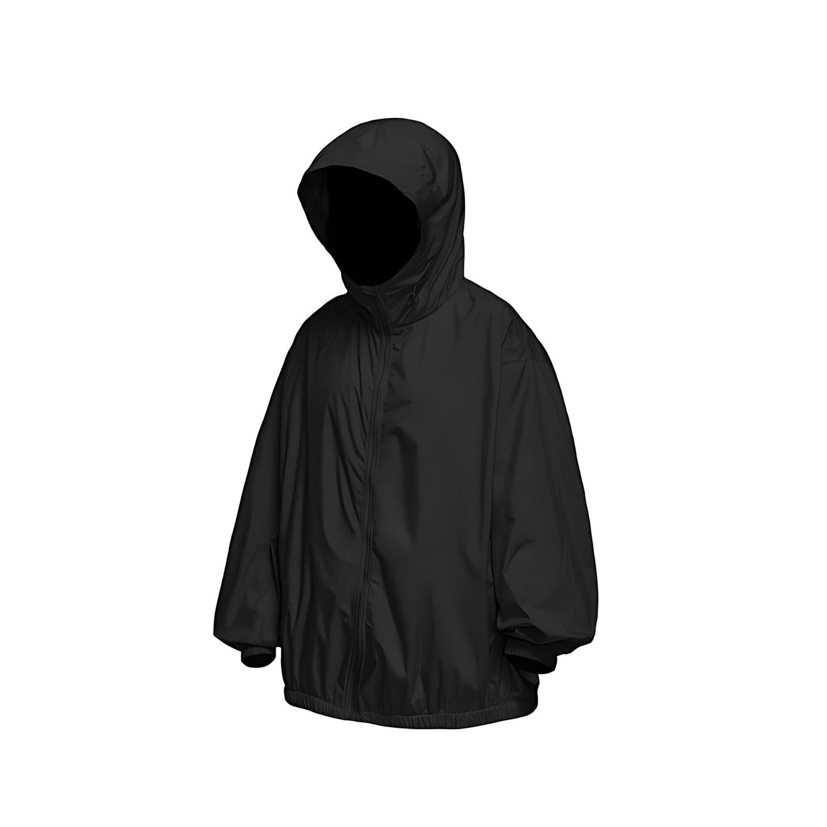 Hooded Sun Protection Jacket - Star Black