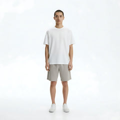 Quick-Dry Performance T-Shirt on model - White - front