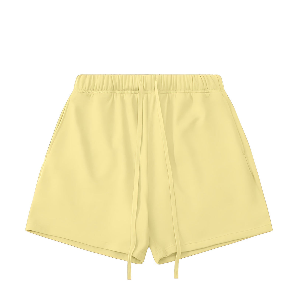 Oversized Shorts Heavyweight 100% Cotton - Yellow