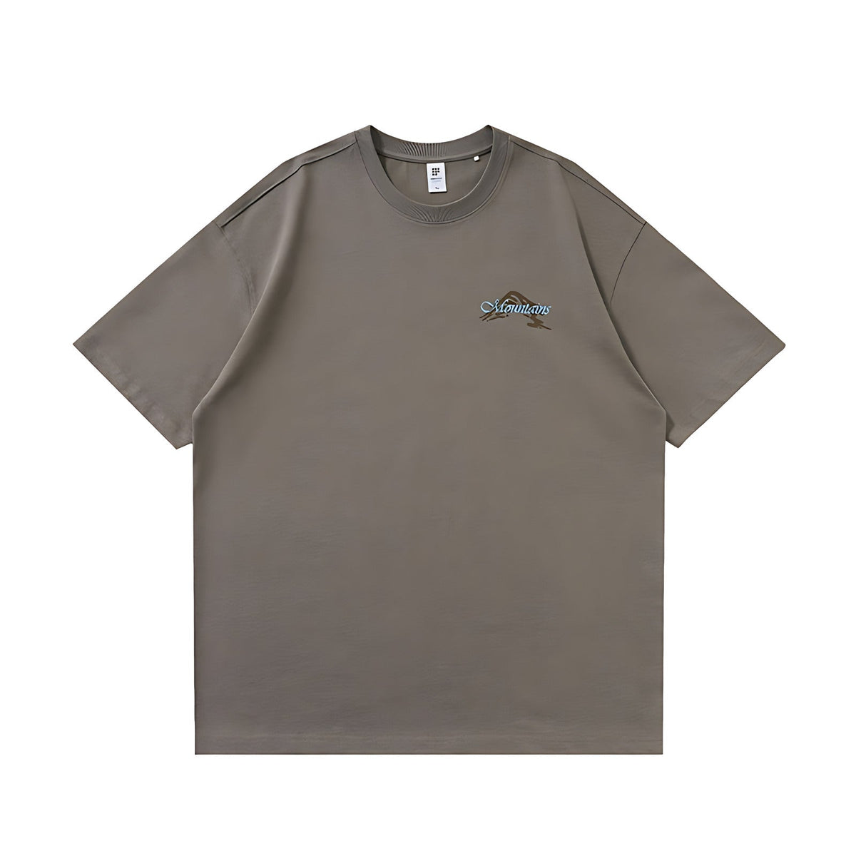 Outdoor Heavyweight Cotton Graphic T-Shirt - Outdoor Graphic T-Shirt - Ash