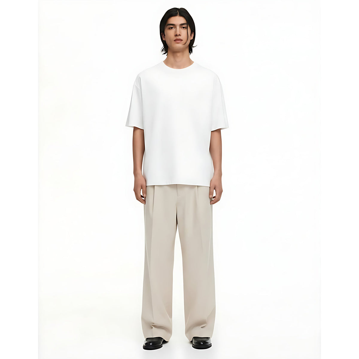 Cooling Performance Top Series on model - White Tee - front