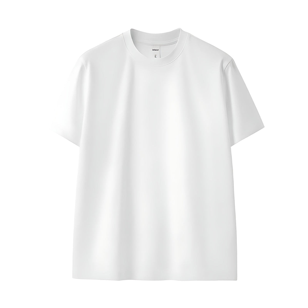 Stretch Cotton Fitness T-Shirt - White