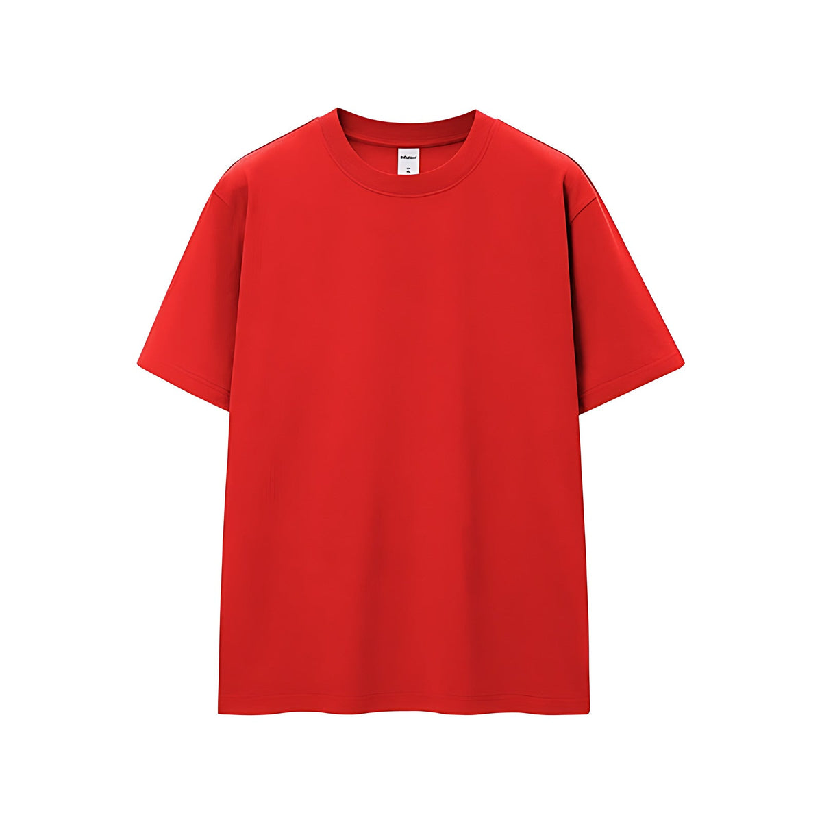 Heavyweight Cooling Cotton-Blend T-Shirt - Red