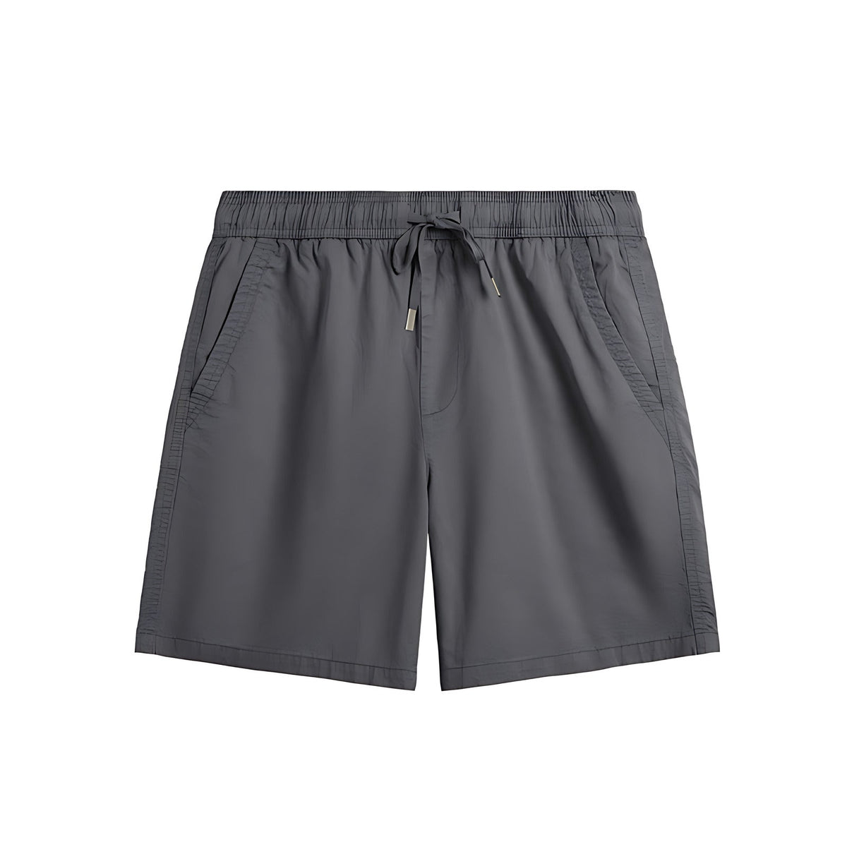 Cooling Moisture-Wicking Stretch Shorts - Gray