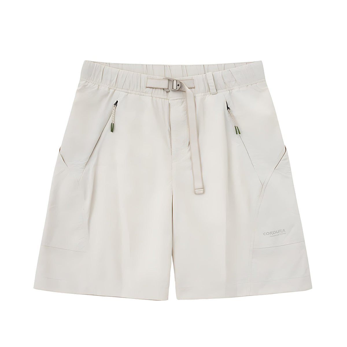 CORDURA Drawstring Cargo Shorts - White