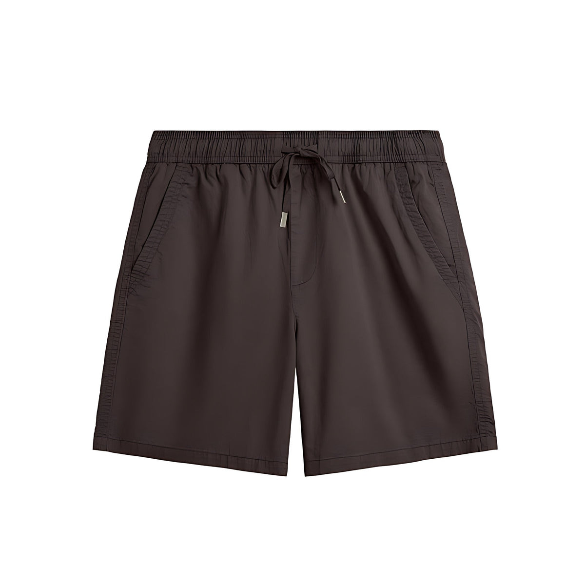 Cooling Moisture-Wicking Stretch Shorts - Brown