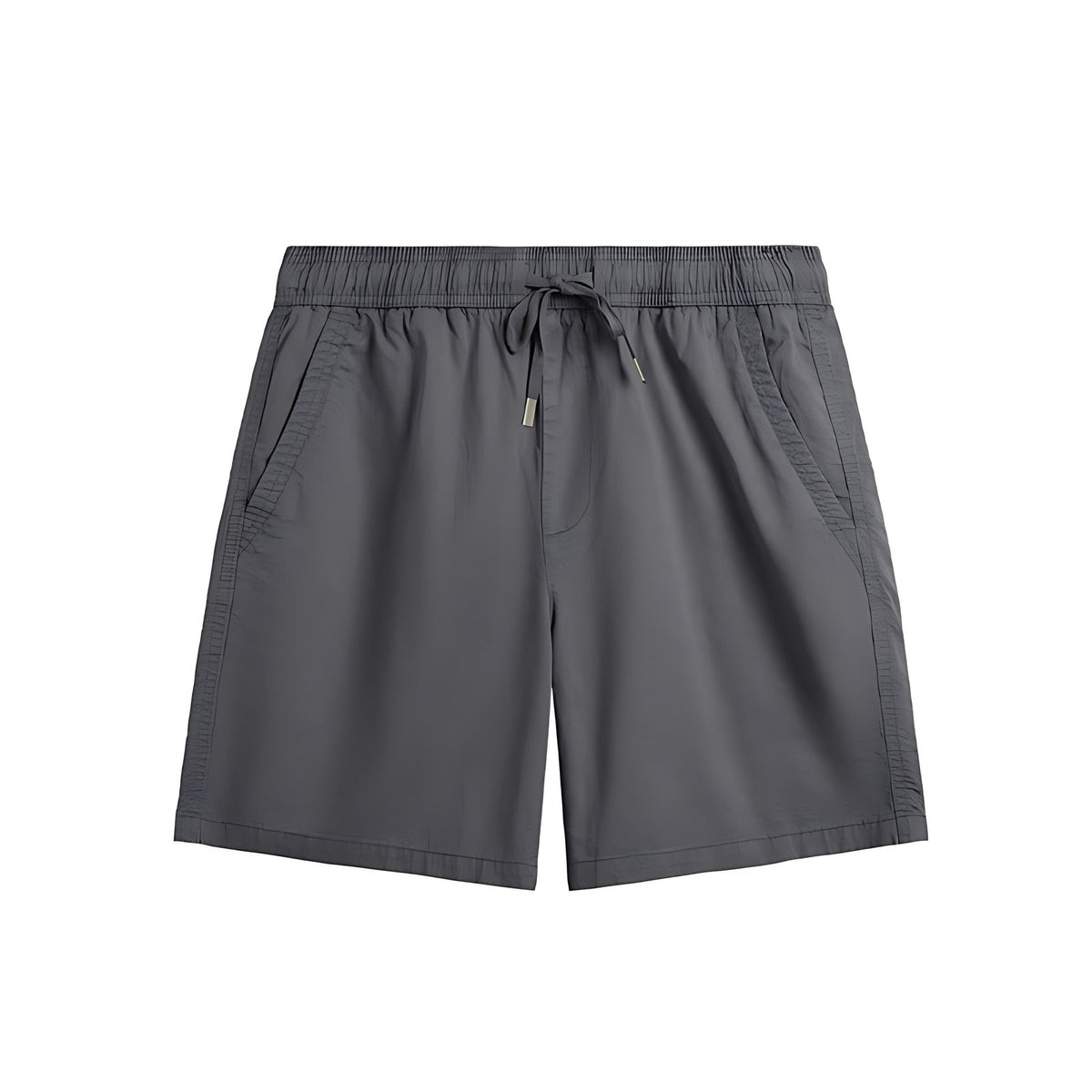 Cooling Moisture-Wicking Stretch Shorts - Gray