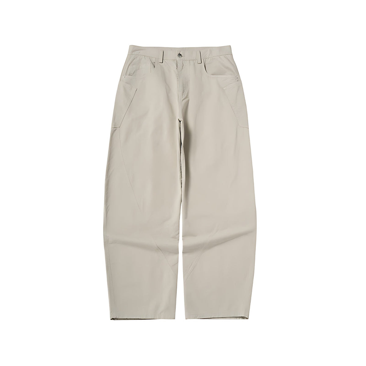100% Cotton Stretch Pants - Apricot