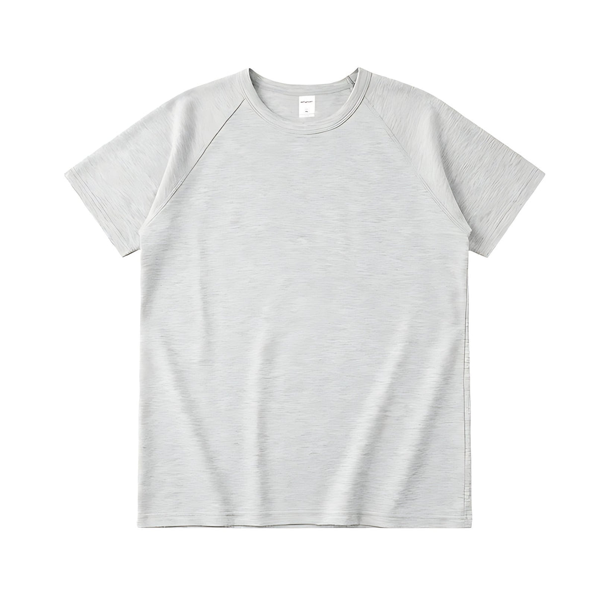 Heavyweight Cotton-Blend T-Shirt - Light Gray