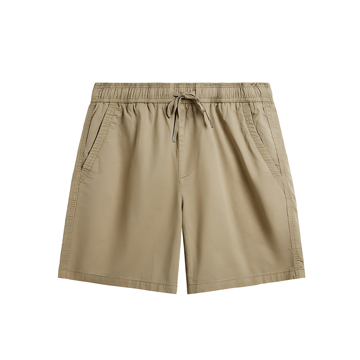 Cooling Moisture-Wicking Stretch Shorts - Khaki