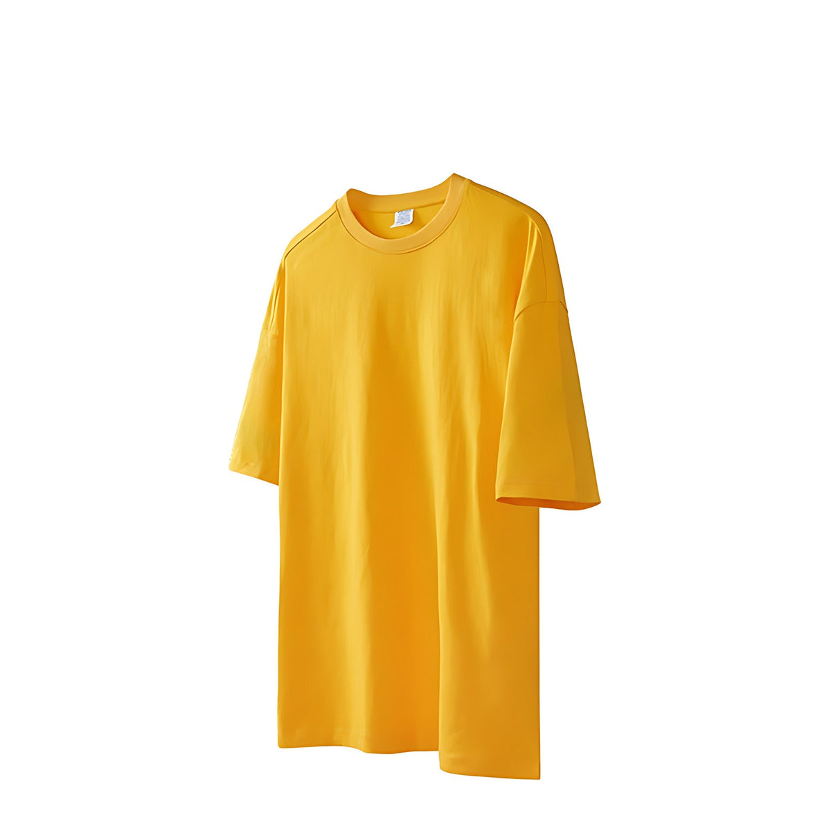 Heavyweight Cotton T-Shirt - Yellow