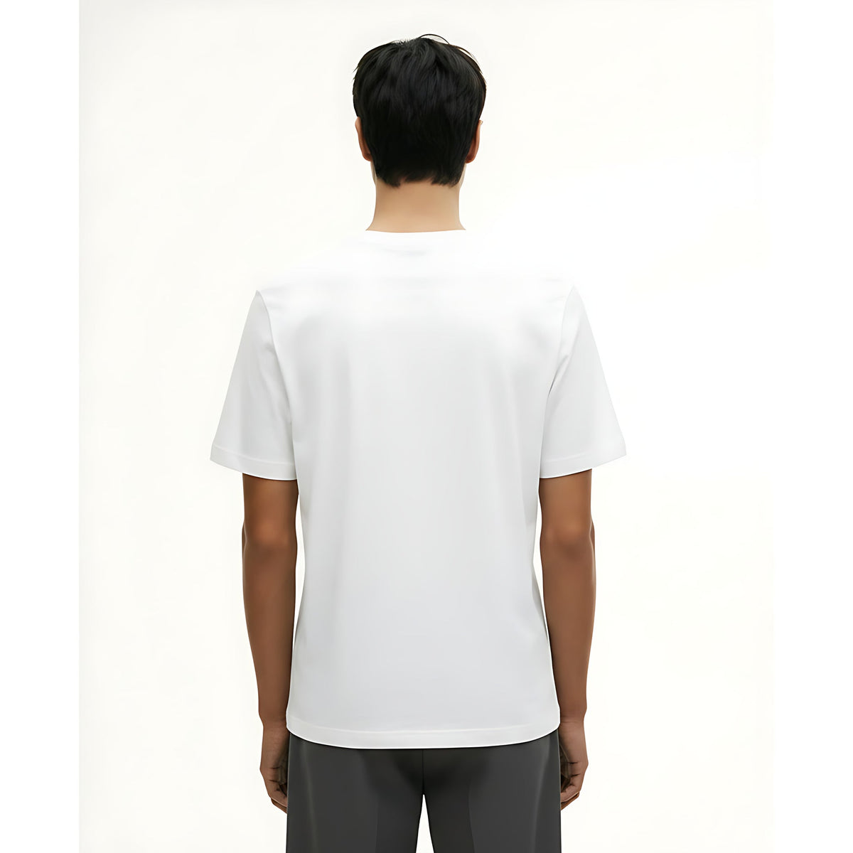 Cooling Quick-Dry T-Shirt on model - Black - back