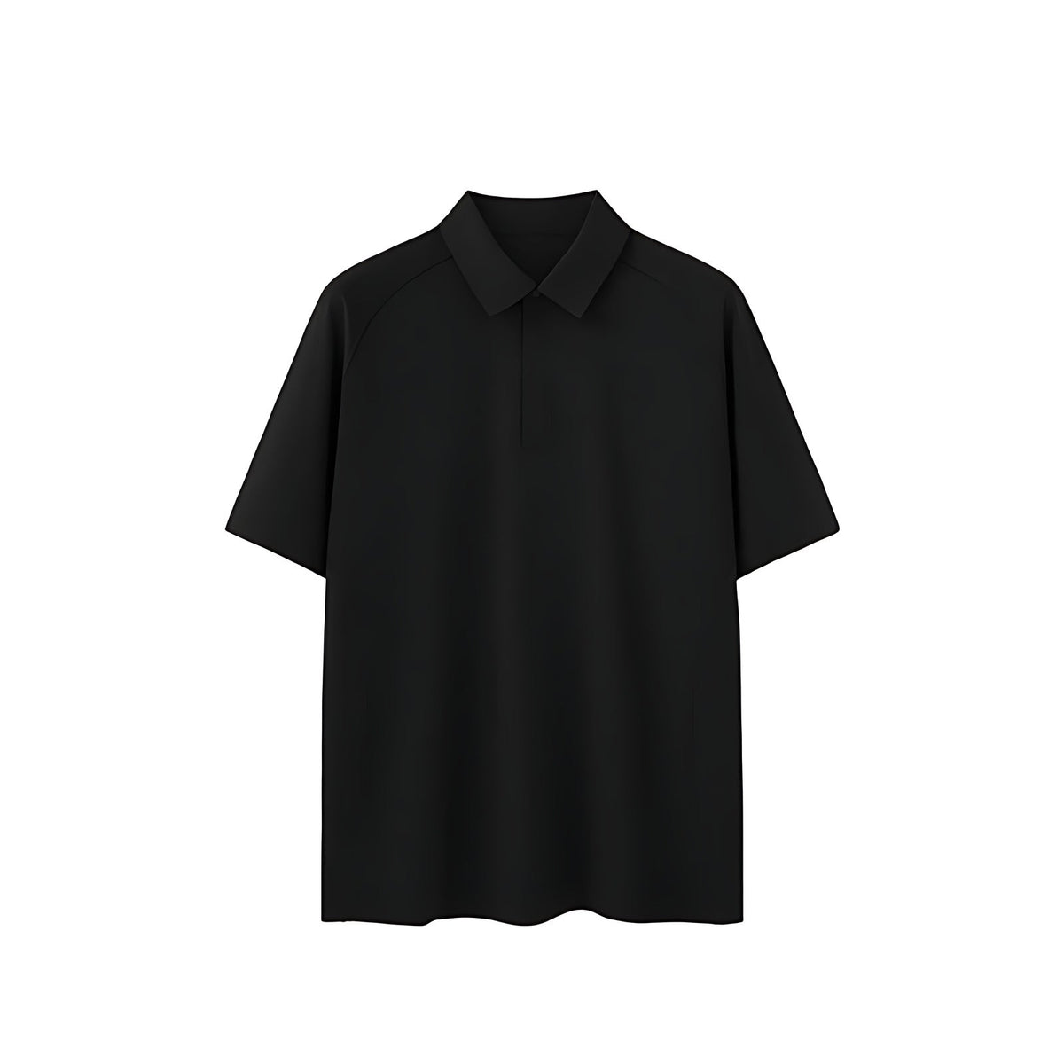 Quick-Dry Polo Shirt - Black