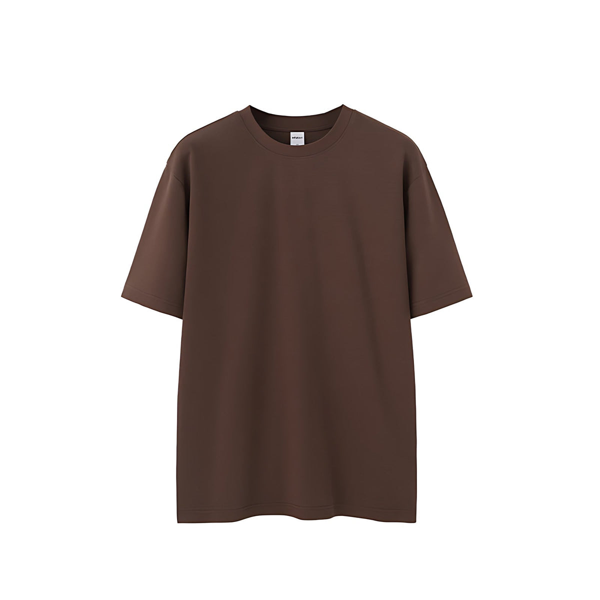 Heavyweight Cooling T-Shirt - Brown flat lay