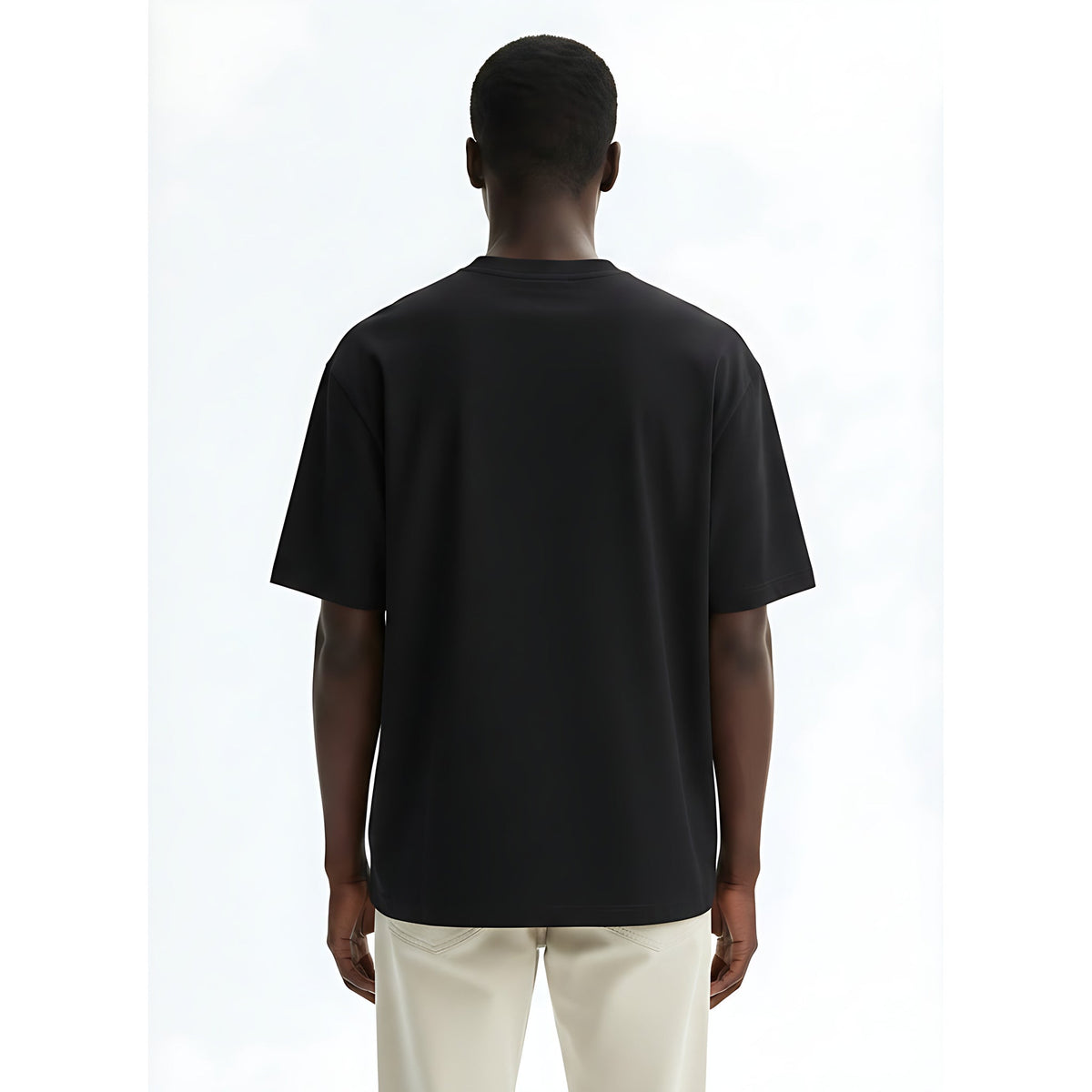 Heavyweight Cooling T-Shirt on model - back view
