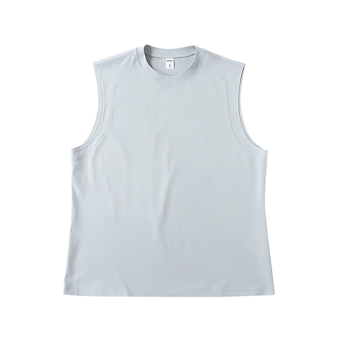 Sorona Cooling Tank Top - Cooling Cotton-Blend T-Shirt - Gray