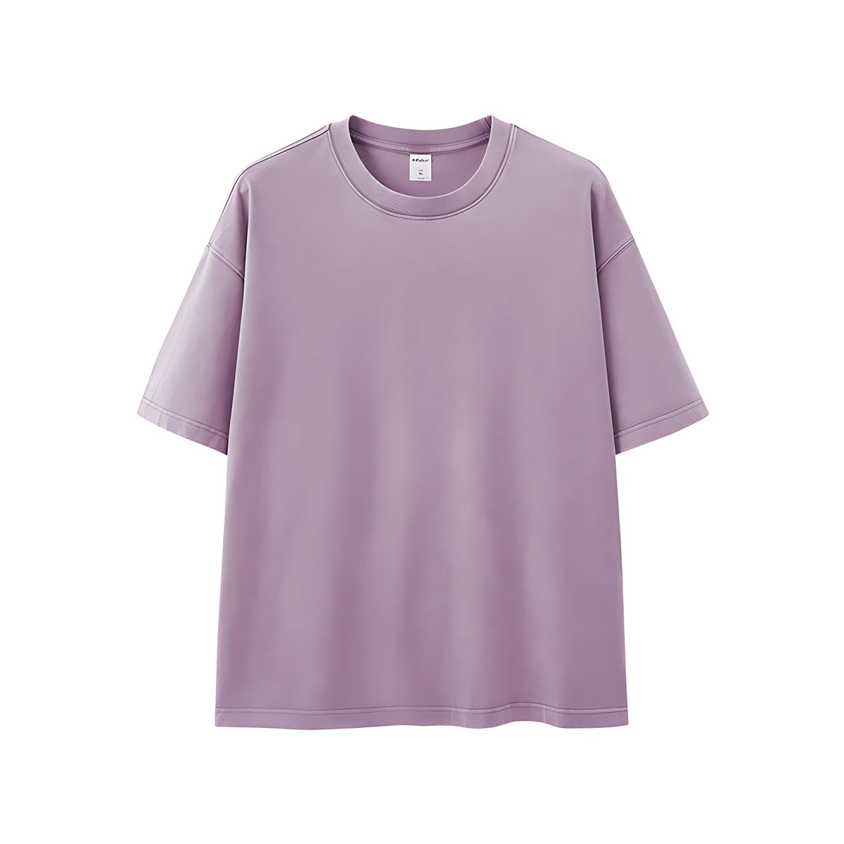 Heavyweight Cotton T-Shirt - Purple