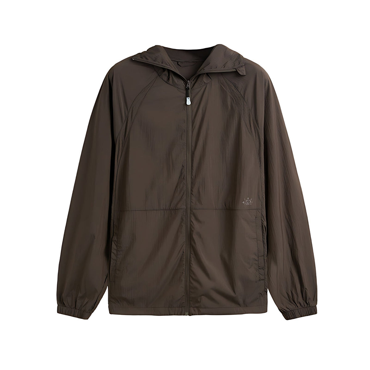 Outdoor Jacket Polyester-Blend - Brown