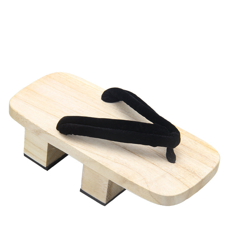 Wooden geta sandals for men, view 1
