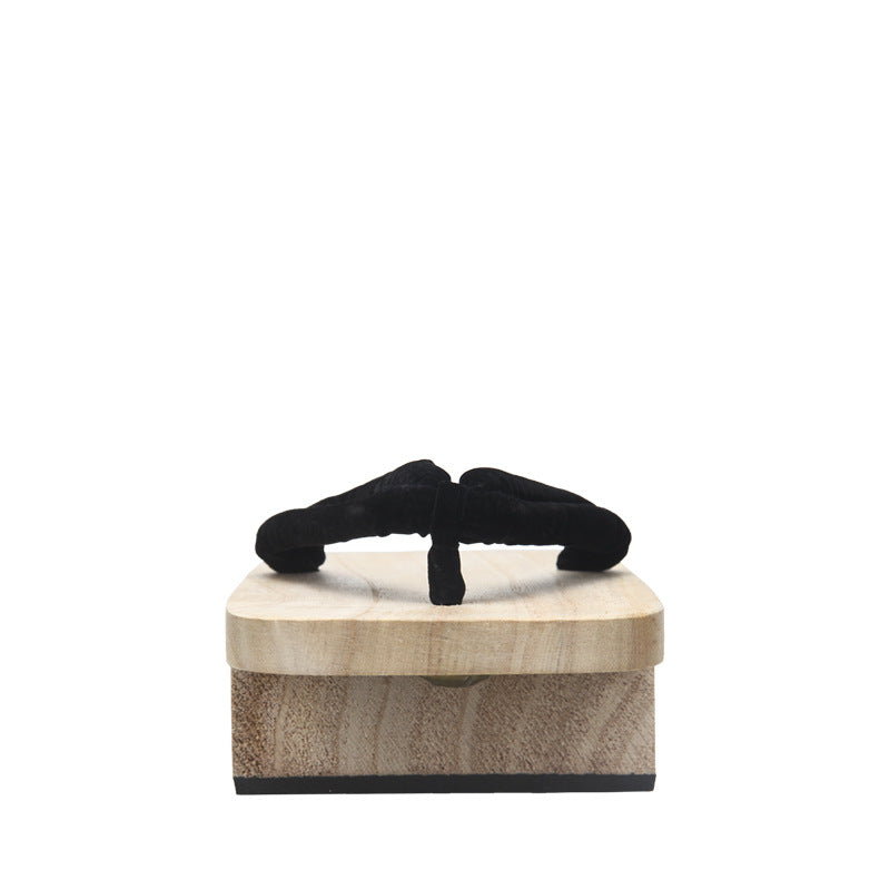 Wooden geta sandals for men, view 2