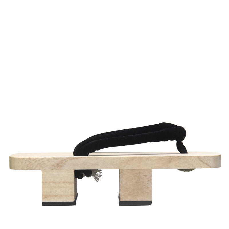 Wooden geta sandals for men, view 3