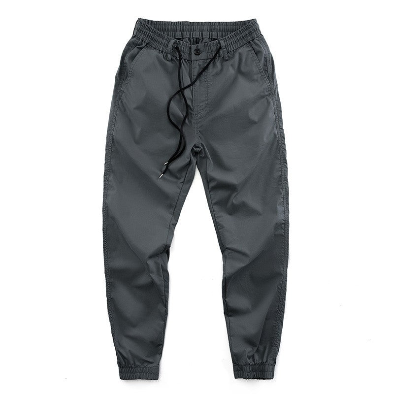 Gray work joggers for men